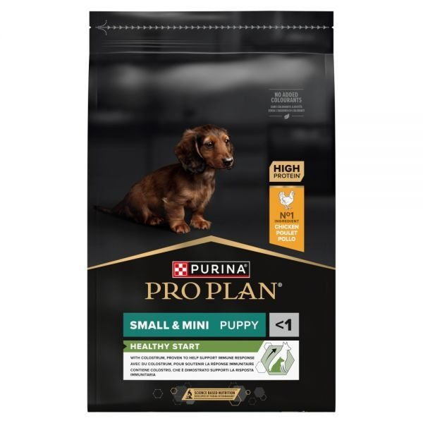 Karma dla psa Purina Pro Plan Healthy Start Small & Mini Puppy bogata w kurczaka 7 kg