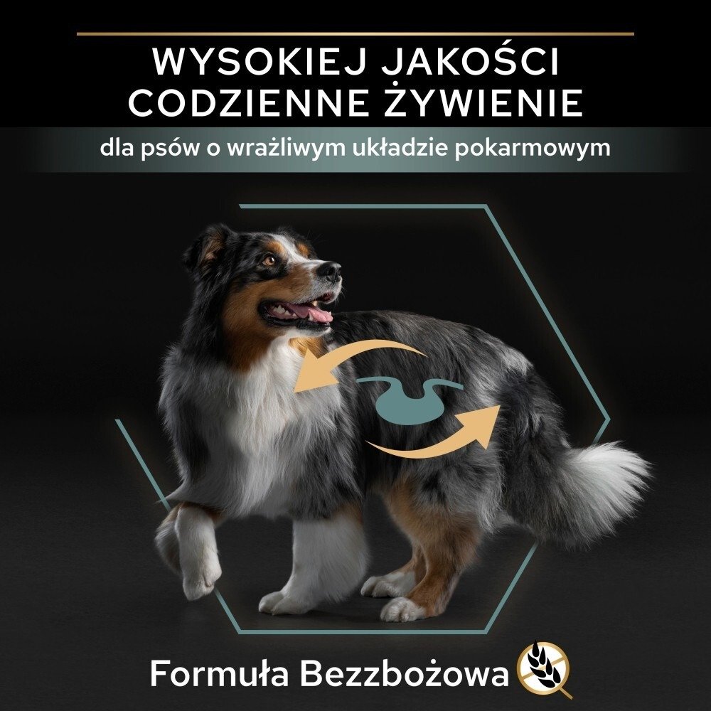 Karma dla psa Purina Pro Plan Sensitive Digestion Adult bogata w indyka 12 kg