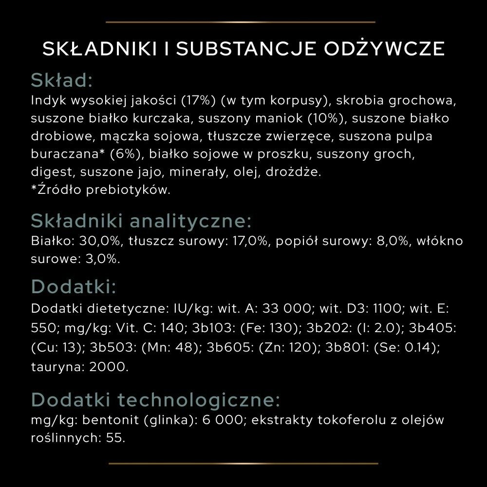 Karma dla psa Purina Pro Plan Sensitive Digestion Small & Mini Adult bogata w indyka 7 kg