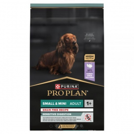 Karma dla psa Purina Pro Plan Sensitive Digestion Small & Mini Adult bogata w indyka 7 kg