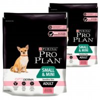 Karma dla psa Purina Pro Plan Small & Mini Adult Sensitive Skin z łososiem 700 g x 2 sztuki
