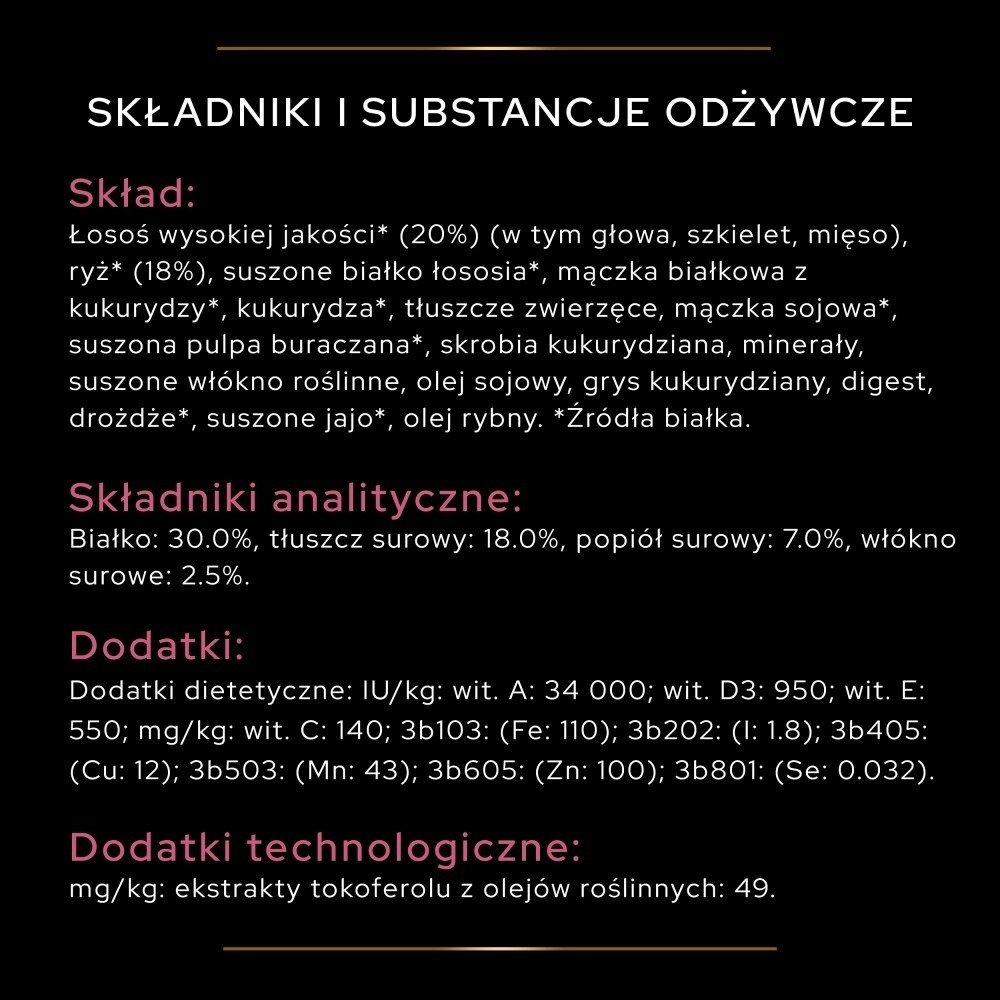 Karma dla psa Purina Pro Plan Small & Mini Sensitive Skin Adult z łososiem 7 kg