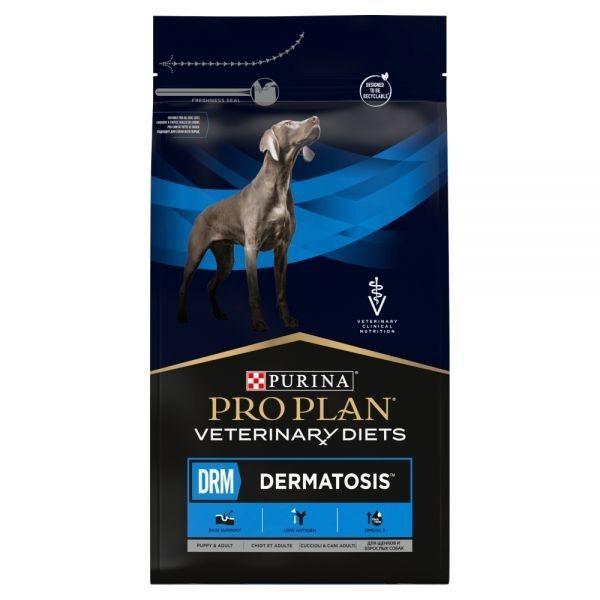Karma dla psa Purina Pro Plan Veterinary Diets Canine DRM Dermatosis 3 kg