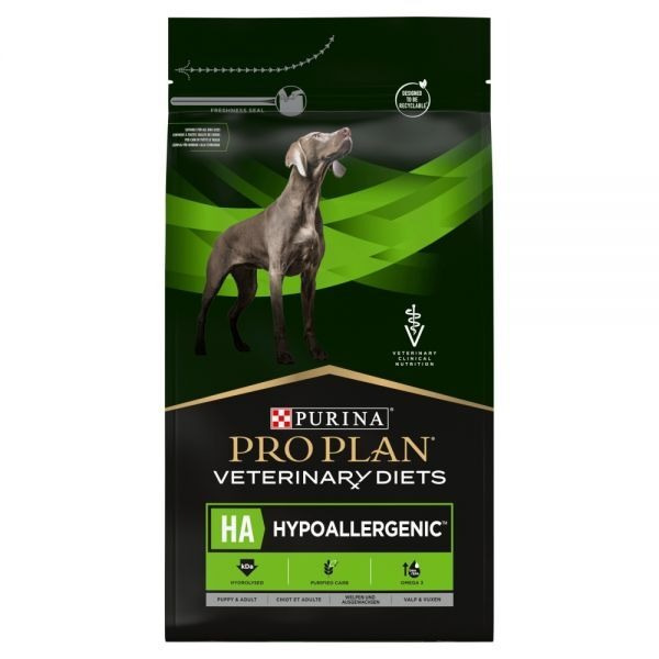 Karma dla psa Purina Pro Plan Veterinary Diets Canine HA Hypoallergenic 3 kg