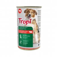 Karma dla psa Tropi z wołowiną 1250 g