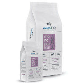 Karma dla psa Vincent UNO monobiałkowa tuńczyk 12 kg