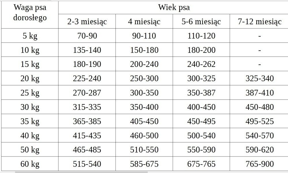 Karma dla psa Winner Plus Holistic Puppy Junior 12 kg