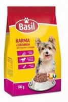 Karma dla psa z drobiem Basil Dry 500 g