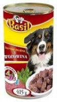 Karma dla psa z wołowiną Basil Puszka 415 g