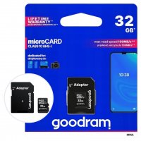 Karta pamięci goodram 32 GB 100  mb/s z adapterem