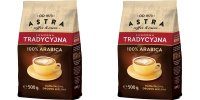 Kawa Astra tradycyjna mielona 500 g x 2 sztuki