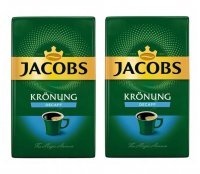 Kawa bezkofeinowa Jacobs Krönung Decaff drobno mielona 250 g x 2 sztuki