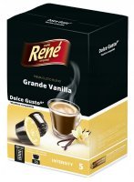 Kawa palona mielona Rene Dolce Gusto Grande Vanilla 112 g (16 kapsułek)