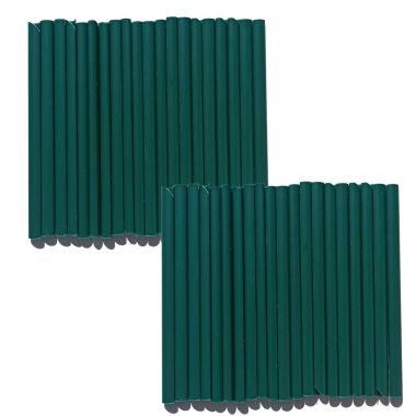 Klipsy montażowe zielone (20 sztuk) x 2 opakowania