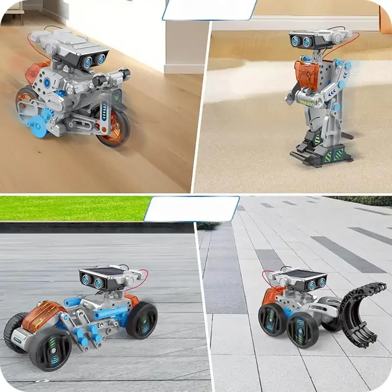Klocki konstrukcyjne Robot 12w1 (180 elementów)
