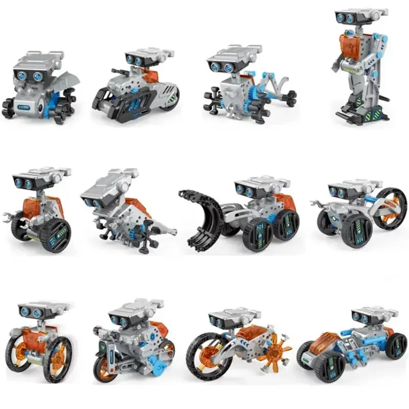 Klocki konstrukcyjne Robot 12w1 (180 elementów)