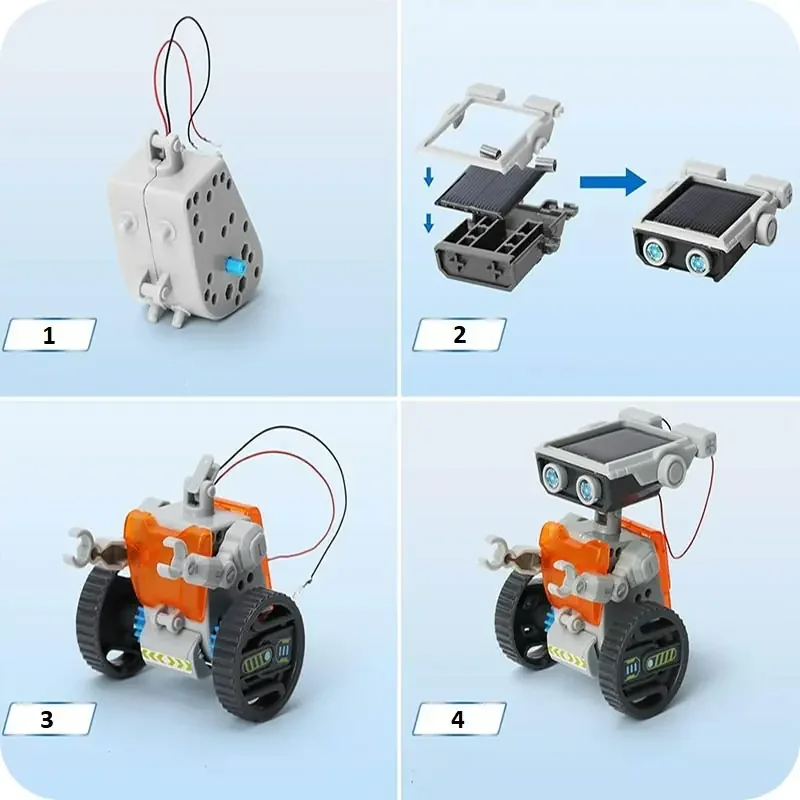 Klocki konstrukcyjne Robot 12w1 (180 elementów)