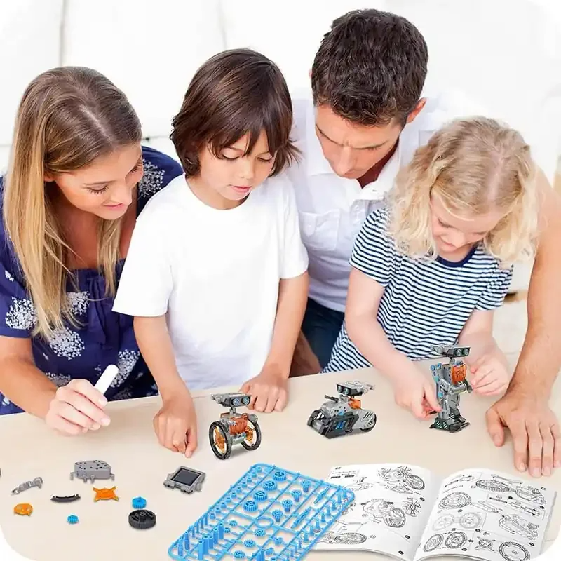 Klocki konstrukcyjne Robot 12w1 (180 elementów)
