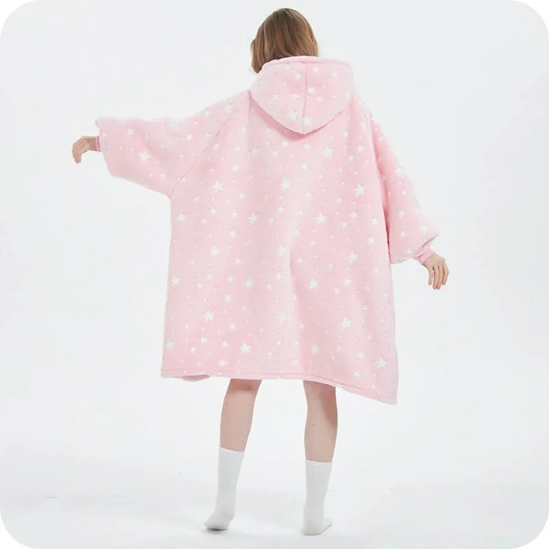 Kocobluza świecąca Gwiazdy (różowa)