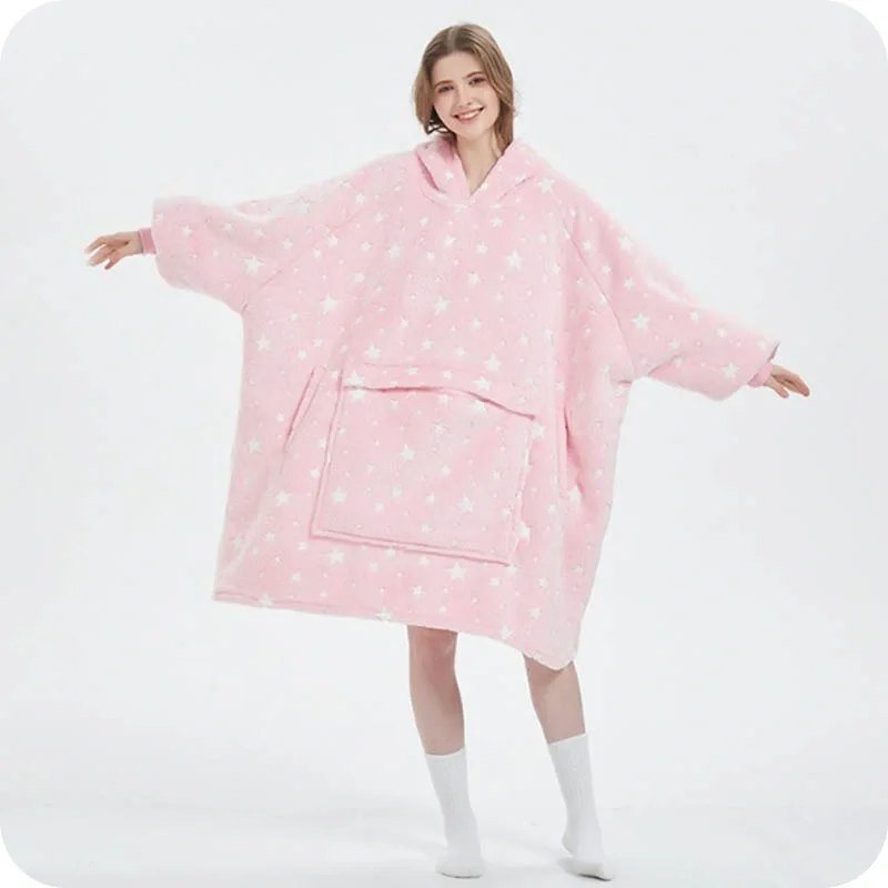 Kocobluza świecąca Gwiazdy (różowa)