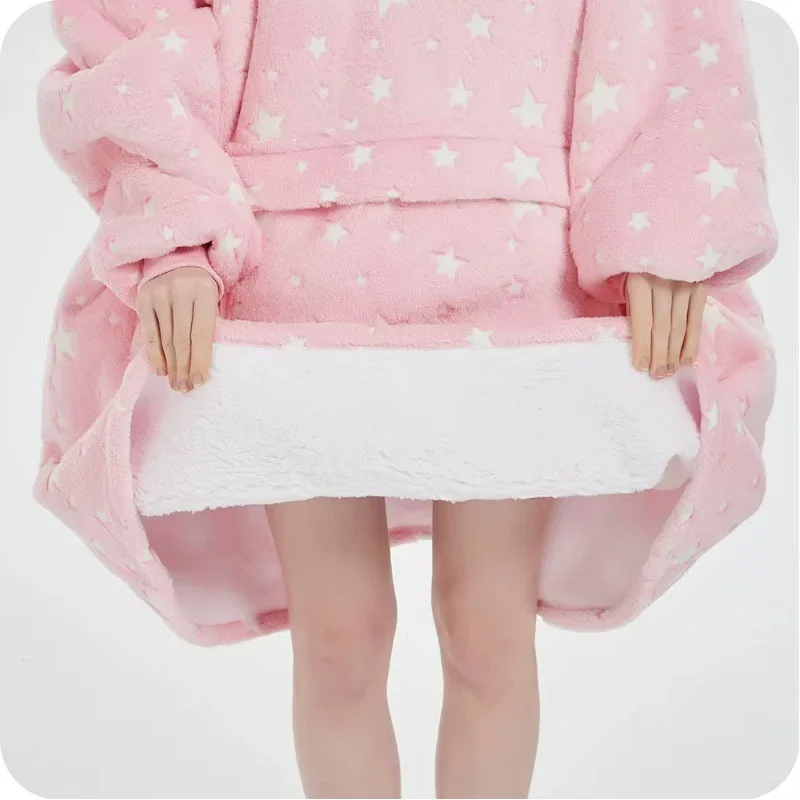 Kocobluza świecąca Gwiazdy (różowa)