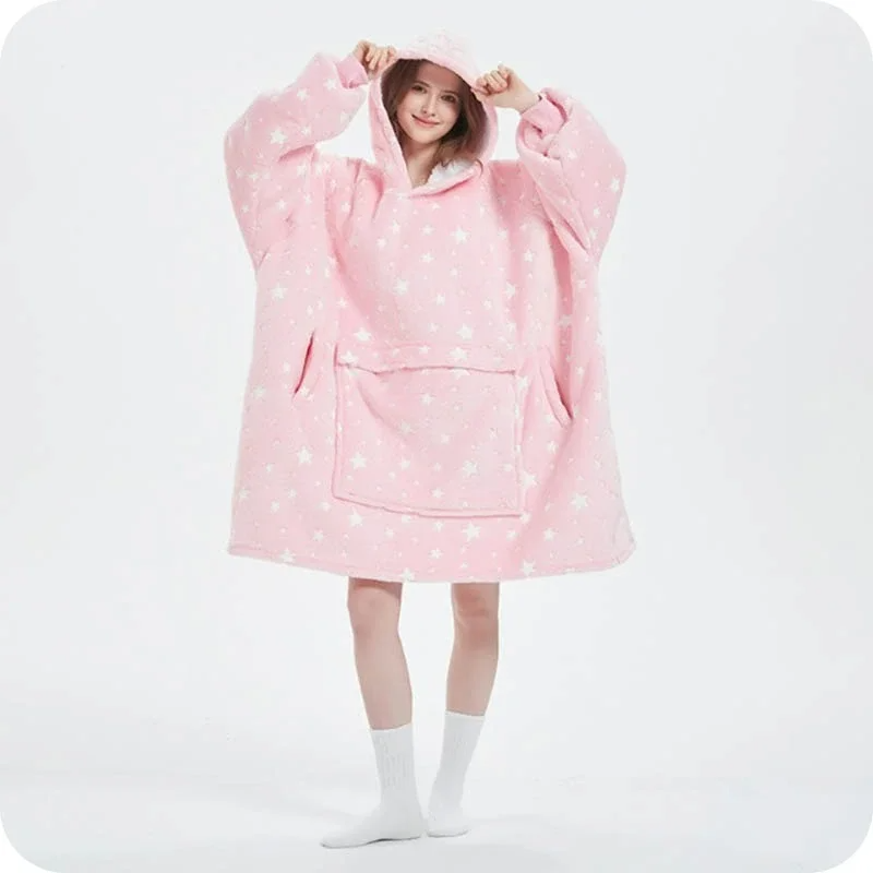 Kocobluza świecąca Gwiazdy (różowa)