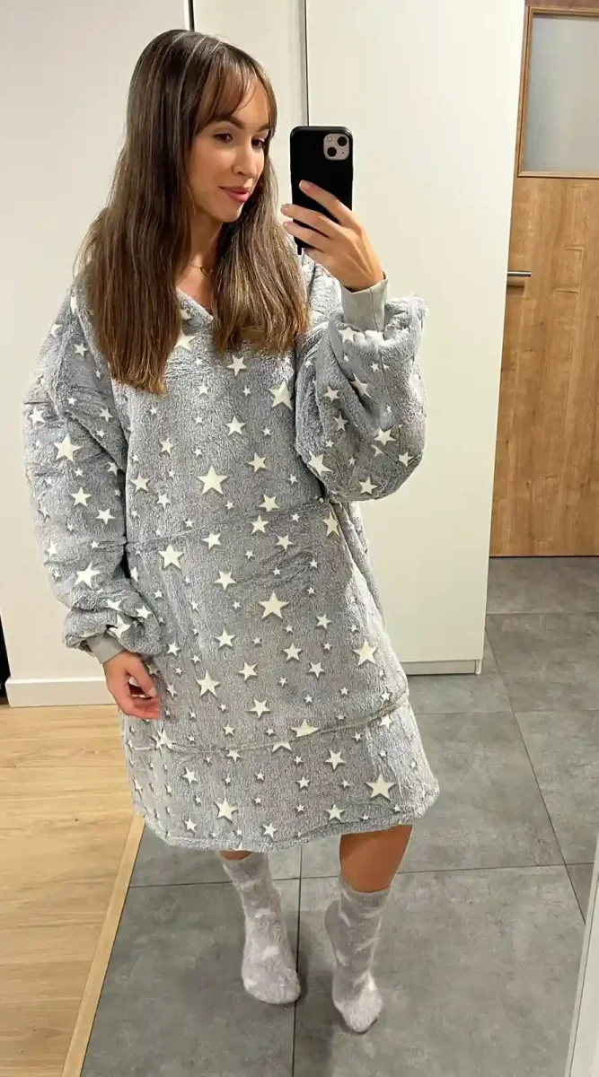 Kocobluza świecąca Gwiazdy (szara)