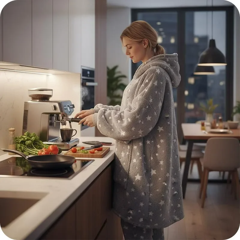 Kocobluza świecąca Gwiazdy (szara)