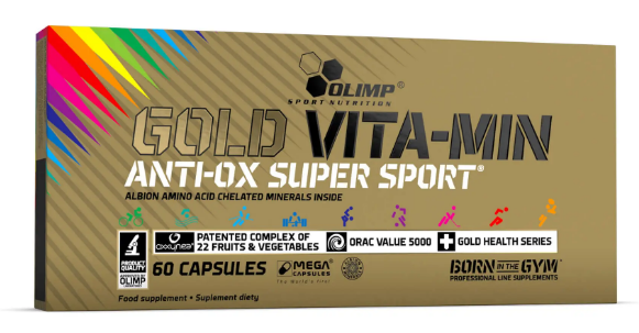 Kompleks witamin Olimp Gold VITA-MIN anti-OX Super Sport Mega Caps (60 kapsułek)