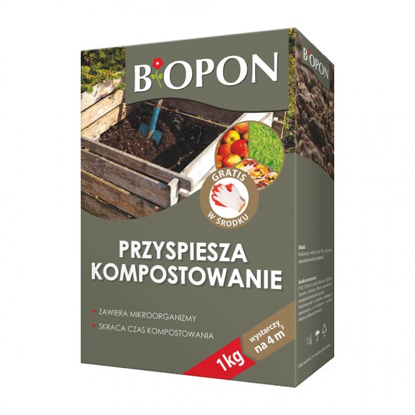 Komposter Biopon 1 kg x 3 opakowania