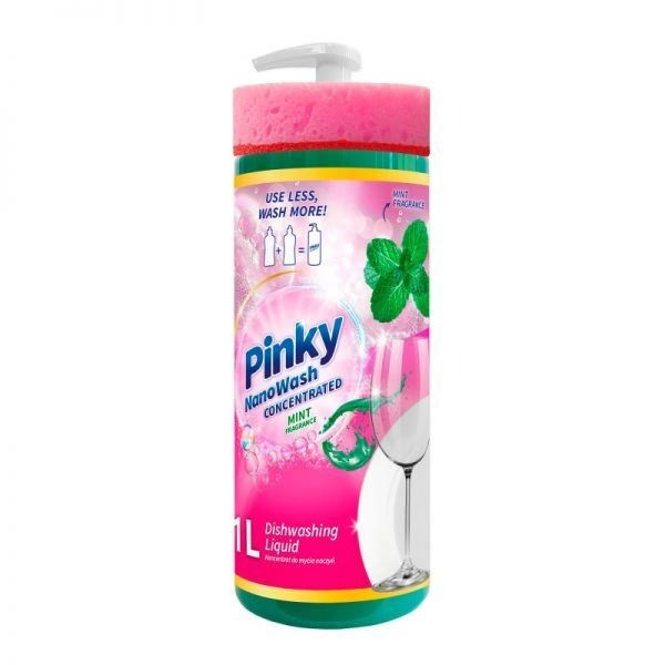 Koncentrat do mycia naczyń Pinky Nano Wash + Gąbka Donut GRATIS