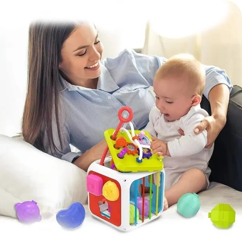 Kostka edukacyjna Montessori Sorter dla dzieci