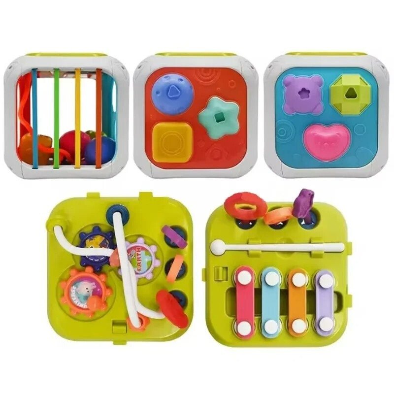 Kostka edukacyjna Montessori Sorter dla dzieci