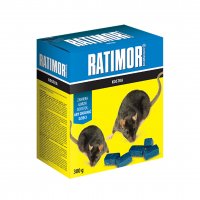 Kostka na myszy i szczury Ratimor Brodifacoum 300 g
