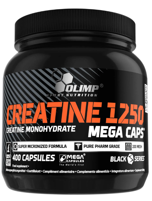 Kreatyna Olimp Creatine 1250 Mega Caps (400 kapsułek)