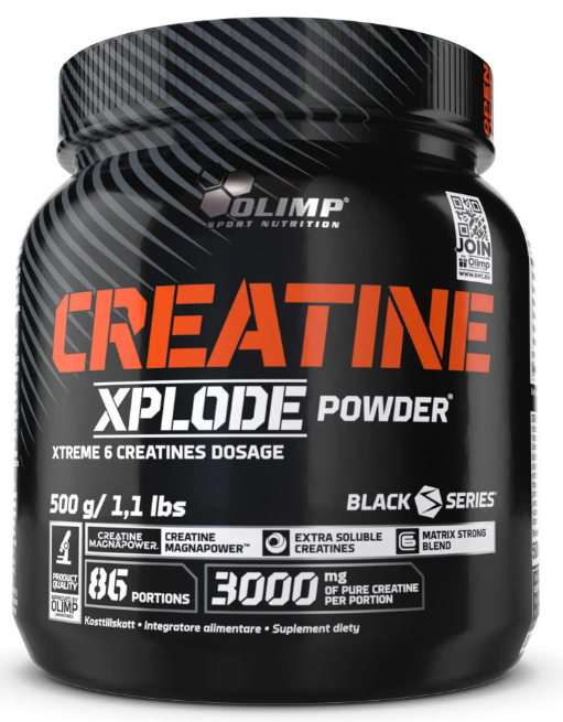Kreatyna Olimp Creatine Xplode Powder o smaku ananasowym 500 g