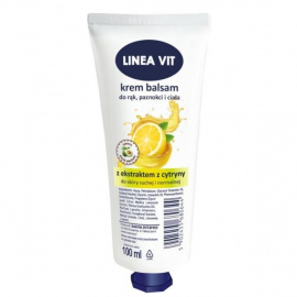 Krem balsam do rąk, paznokci i ciała Linea Vit Cytryna 100 ml