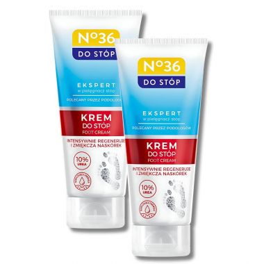 Krem do stóp No.36 intensywnie regenerujący skóra szorstka i zniszczona 100 ml x 2 sztuki