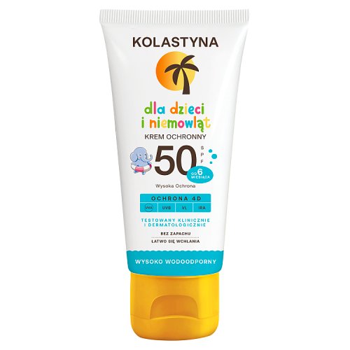Krem ochronny dla dzieci i niemowląt Kolastyna SPF 50 75 ml