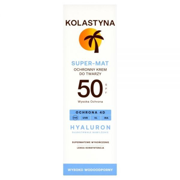 Krem ochronny do twarzy SPF 50 Kolastyna 50 ml