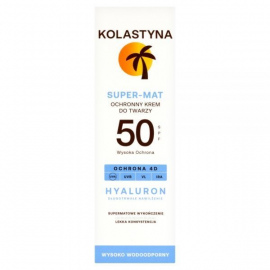 Krem ochronny do twarzy SPF 50 Kolastyna 50 ml