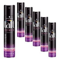 Lakier do włosów Taft Power Cashmere Mega mocny 250 ml x 6 sztuki