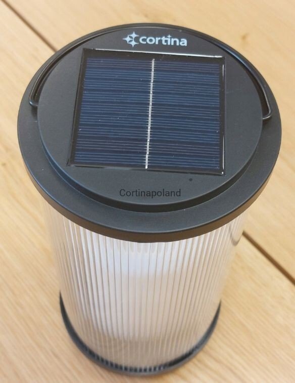 Latarenka solarna tuba dzień/noc 18,5 cm