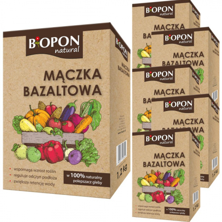 Mączka bazaltowa Bopon natural 1,2 kg x 6 sztuk