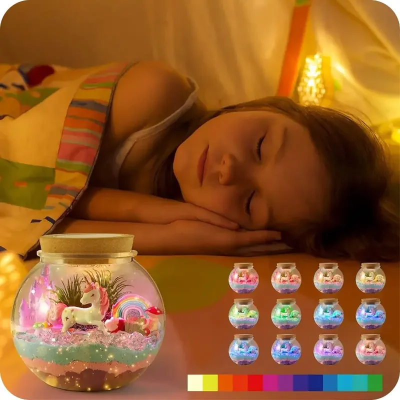 Magiczny Ogród w Słoiku LED "Unicorn"