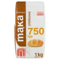 Mąka pszenna chlebowa typ 750 1 kg Młyny Stoisław