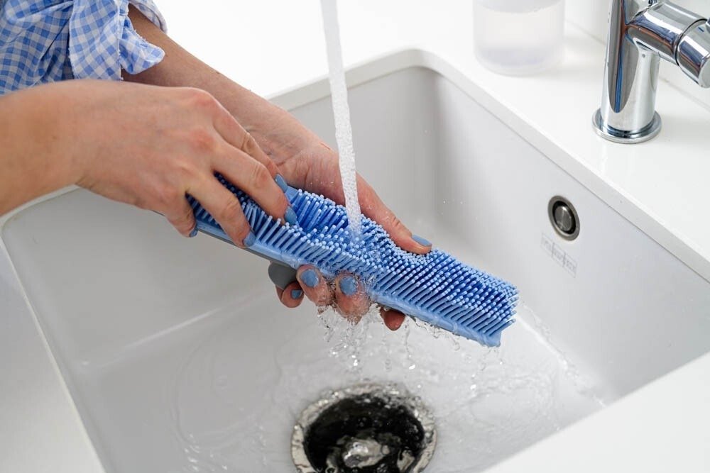 Miotła gumowa z trzonkiem teleskopowym Bacteria Stop York