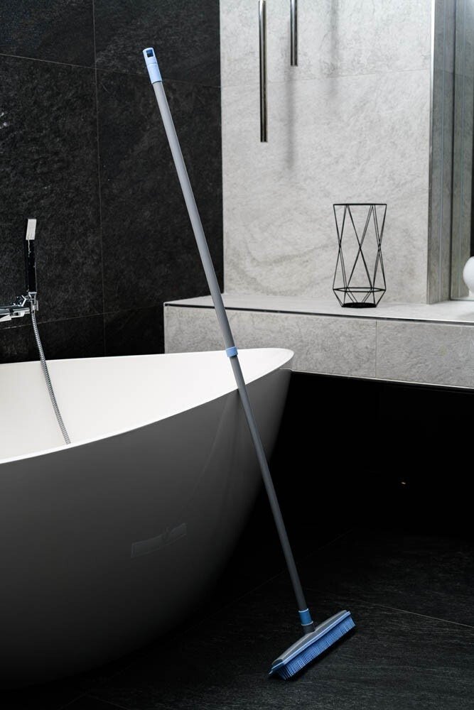 Miotła gumowa z trzonkiem teleskopowym Bacteria Stop York