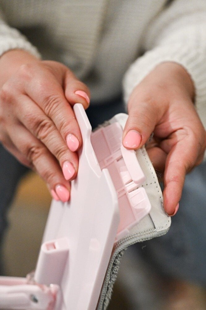 Mop płaski wyciskany z wiadrem Handy York