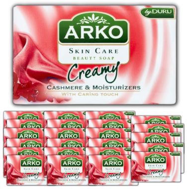 Mydło kosmetyczne Arko Skin Care Kaszmir i krem 90 g x 24 sztuki